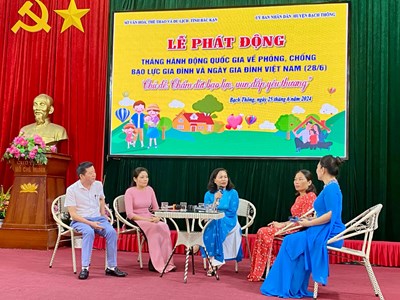 Xây dựng gia đình no ấm, tiến bộ, hạnh phúc, văn minh