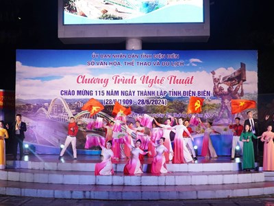Đặc sắc chương trình nghệ thuật chào mừng 115 năm thành lập tỉnh Điện Biên 