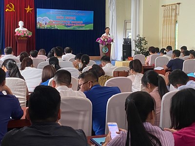 Tập huấn công tác phong trào “Toàn dân đoàn kết xây dựng đời sống văn hoá” 