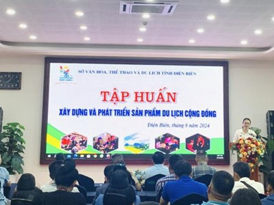 Tập huấn về xây dựng và phát triển sản phẩm du lịch cộng đồng