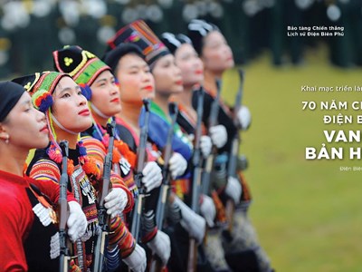 Triển lãm, ra mắt sách ảnh “70 năm Chiến thắng Điện Biên Phủ- Vang mãi bản hùng ca“