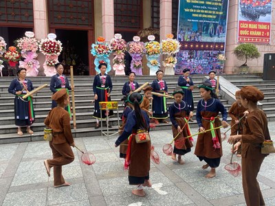 Nhiều trải nghiệm tại Bảo tàng Văn hóa các dân tộc Việt Nam dịp lễ 2.9