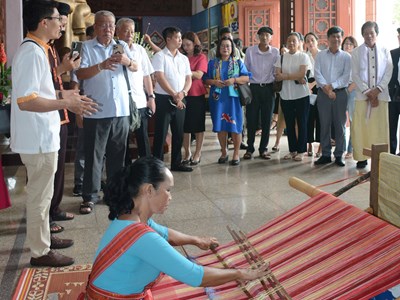 Quảng bá nét đẹp di sản văn hóa Chăm đến du khách dịp lễ 2.9