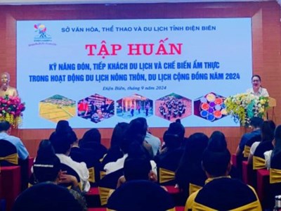 Điện Biên nâng cao kỹ năng phát triển du lịch cộng đồng 