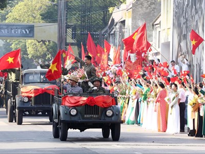 Tái hiện lịch sử hào hùng của Hà Nội