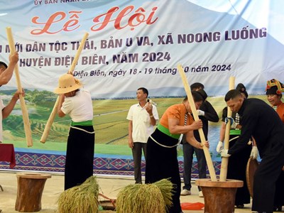 Lễ mừng cơm mới của người Thái đen ở Noong Luống