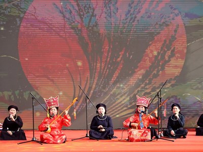 Đặc sắc không gian di sản văn hóa Then tại  “Ngôi nhà chung“