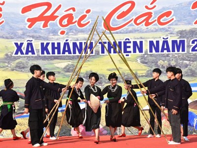 Độc đáo lễ hội “Cắc kéng” của người Tày ở Lục Yên