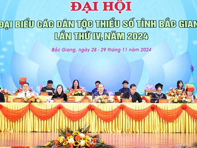 Các dân tộc Bắc Giang đoàn kết, quyết tâm xây dựng quê hương giàu mạnh
