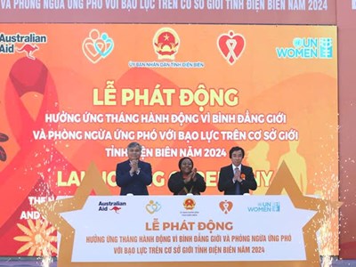 Điện Biên triển khai Tháng hành động vì bình đẳng giới và phòng, chống bạo lực