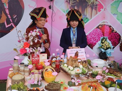 Ấn tượng hội thi ẩm thực “Hương sắc Điện Biên” 