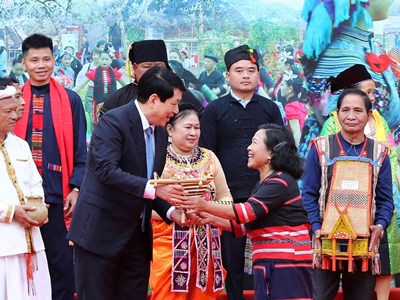 Những hình ảnh đẹp tại Ngày hội “Sắc Xuân trên mọi miền Tổ quốc“