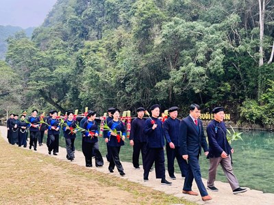 Nhiều trải nghiệm hấp dẫn tại lễ hội “Về nguồn Pác Bó năm 2025“