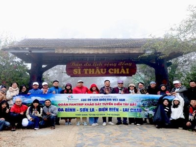 Du lịch Lai Châu đón 444.880 lượt du khách đến trải nghiệm