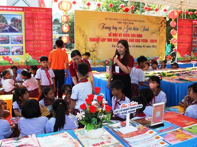 Kiên Giang tích cực pháp phát triển văn hóa đọc cho học sinh, sinh viên