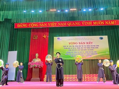 Gìn giữ, phát huy ngôn ngữ dân tộc trong giới trẻ vùng non nước Cao Bằng