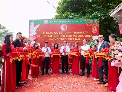 Ra mắt Trung tâm nghiên cứu và ứng dụng phong thuỷ Việt Nam