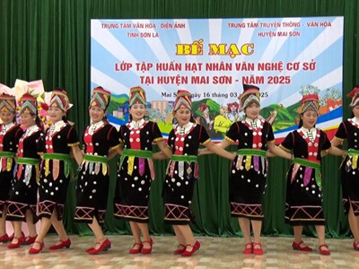 Nâng cao chất lượng phong trào văn hóa, văn nghệ ở Mai Sơn