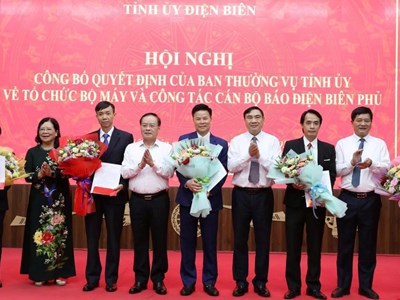 Điện Biên công bố quyết định thành lập Báo Điện Biên Phủ