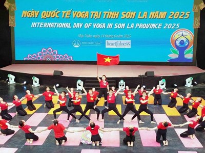 Sơn La hưởng ứng Ngày Quốc tế Yoga năm 2025 