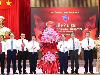 Hà Giang kỷ niệm 100 năm Ngày Báo chí cách mạng Việt Nam