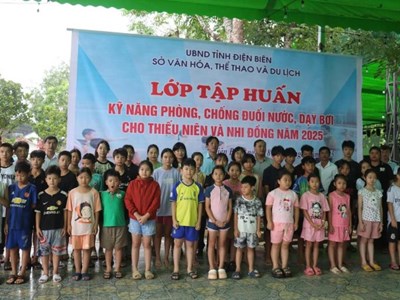 Điện Biên: Nâng cao kỹ năng phòng, chống đuối nước cho thiếu niên, nhi đồng