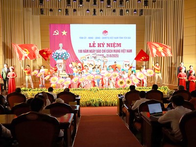 Yên Bái kỷ niệm 100 năm Ngày Báo chí cách mạng Việt Nam
