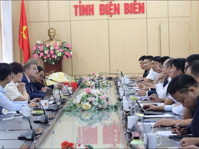 Tăng cường hợp tác giữa Điện Biên và Cơ quan Phát triển Pháp(AFD)