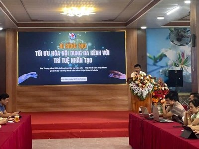 Nâng cao hiệu quả ứng dụng AI trong sáng tạo tác phẩm báo chí