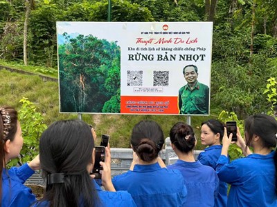 Khám phá “Rừng Đại tướng Võ Nguyên Giáp” bằng công nghệ số