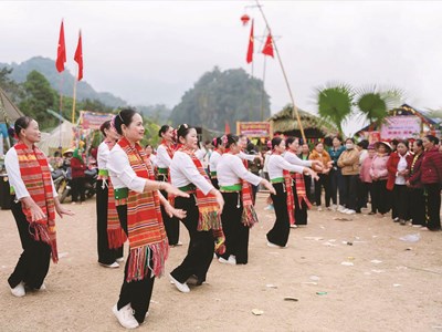 Tết Doi của người Mường ở Thu Cúc là di sản văn hóa phi vật thể quốc gia