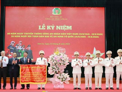 Sơn La kỷ niệm 80 năm ngày truyền thống Công an nhân dân