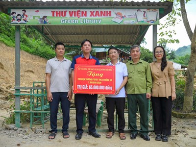 Sở VHTTDL Điện Biên chung tay hỗ trợ người dân thiệt hại do mưa lũ