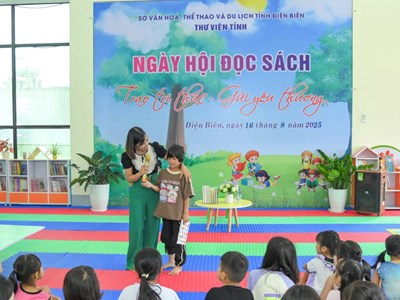 Lan tỏa văn hóa đọc và kỹ năng sống đến các em thiếu nhi 