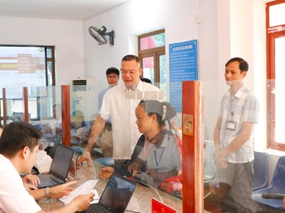 Khánh thành Trung tâm phục vụ hành chính công xã Quang Bình