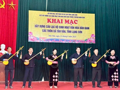 Xây dựng CLB sinh hoạt văn hóa dân gian gắn với phát triển du lịch