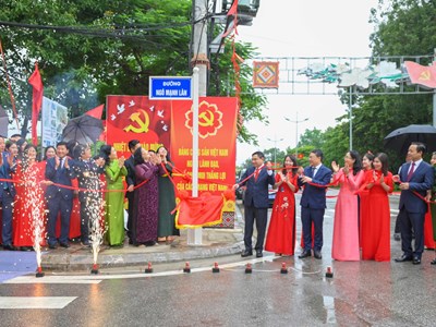 Điện Biên đặt tên 14 tuyến phố, tri ân văn nghệ sĩ và anh hùng liệt sĩ