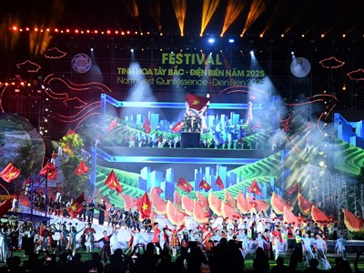 Khai mạc Festival Tinh hoa Tây Bắc - Điện Biên năm 2025