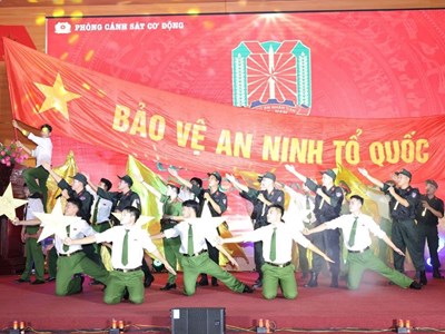 Ấn tượng hội diễn nghệ thuật quần chúng Công an Lai Châu năm 2025