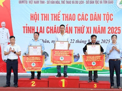 Sôi nổi hội thi thể thao các dân tộc Lai Châu lần thứ XI, năm 2025