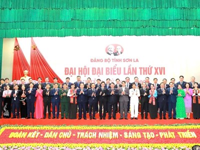 Bế mạc Đại hội đại biểu Đảng bộ tỉnh Sơn La lần thứ XVI, nhiệm kỳ 2025 - 2030 