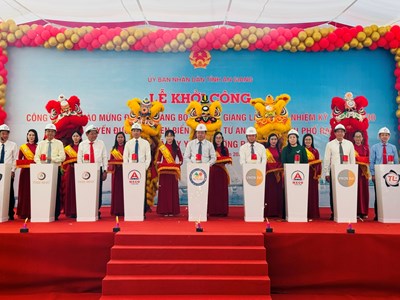 Khởi công cầu 3.900 tỉ đồng vượt biển chào mừng Đại hội Đảng bộ tỉnh An Giang 