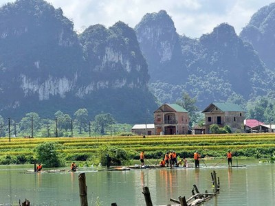 Cao Bằng: Tìm thấy thi thể nạn nhân bị mất tích do mưa lũ tại xã Hạ Lang