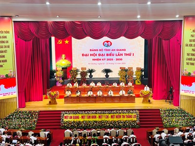 Phiên trù bị Đại hội đại biểu Đảng bộ tỉnh An Giang lần thứ I  