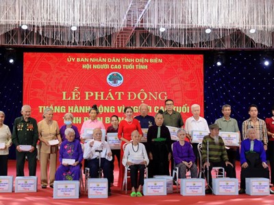 Điện Biên: Phát động Tháng hành động vì người cao tuổi Việt Nam năm 2025