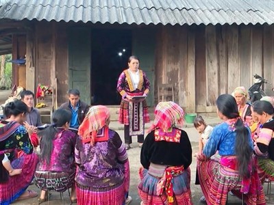 Lai Châu thực hiện hiệu quả về bình đẳng giới vùng đồng bào dân tộc thiểu số