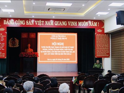 Phòng, chống tội phạm trộm, cướp tài sản tại ngân hàng, tiệm vàng, cây xăng