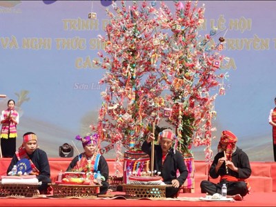 Độc đáo lễ hội “Hết Chá​​​​​​​” của người Thái trên cao nguyên Mộc Châu