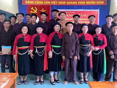 Người Cao Lan ở Yên Bình giữ bản sắc văn hóa truyền thống