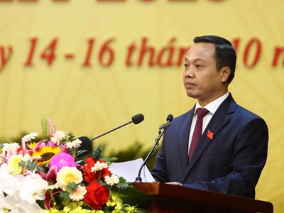 Ông Trần Tiến Dũng được bầu giữ chức Bí thư Tỉnh ủy Điện Biên